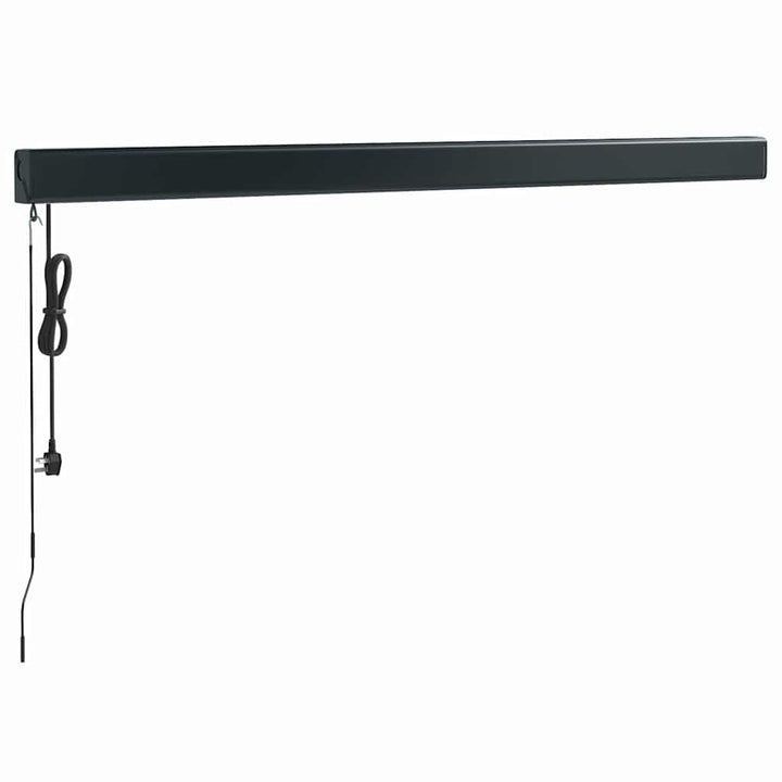 foldemarkise 3,5x2,5 m stof og aluminium cremefarvet