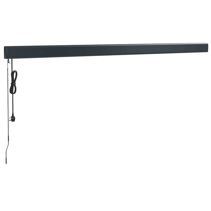 foldemarkise 4,5x3 m stof og aluminium cremefarvet