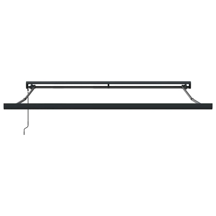 foldemarkise 3x2,5 m stof og aluminium gul og hvid