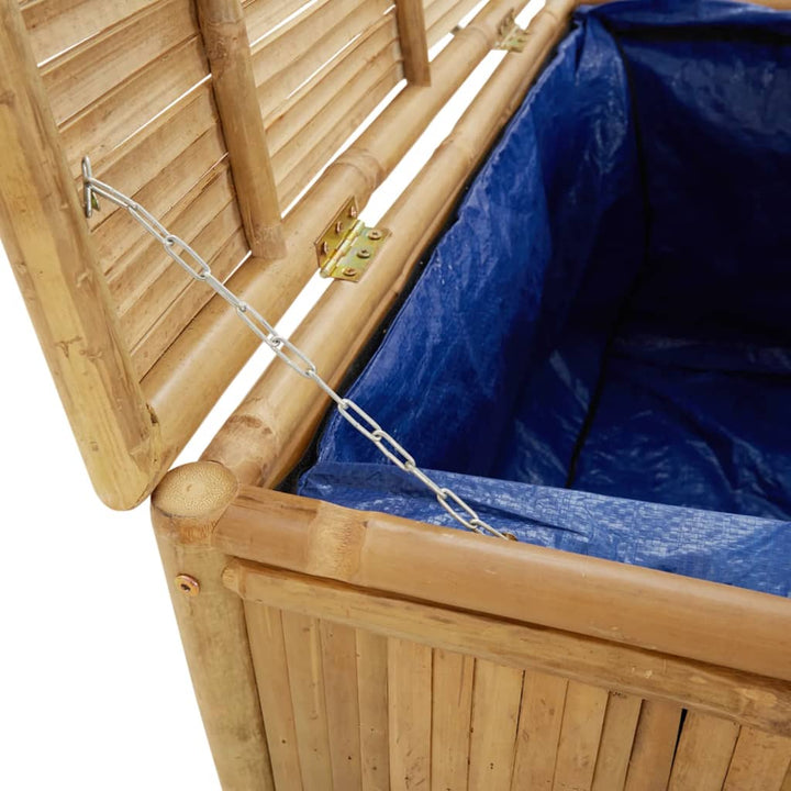opbevaringskasse til haven Box 90x52x55 cm bambus