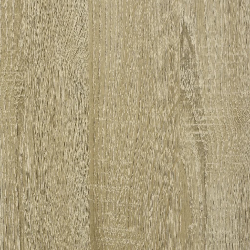 sidebord 40x30x75 cm konstrueret træ sonoma-eg