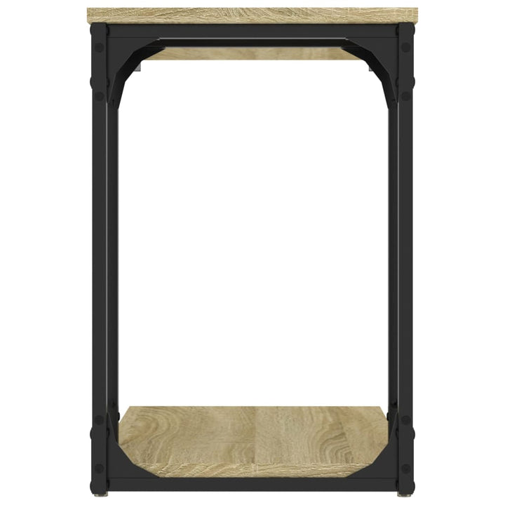 sidebord 50x35x52 cm konstrueret træ sonoma-eg