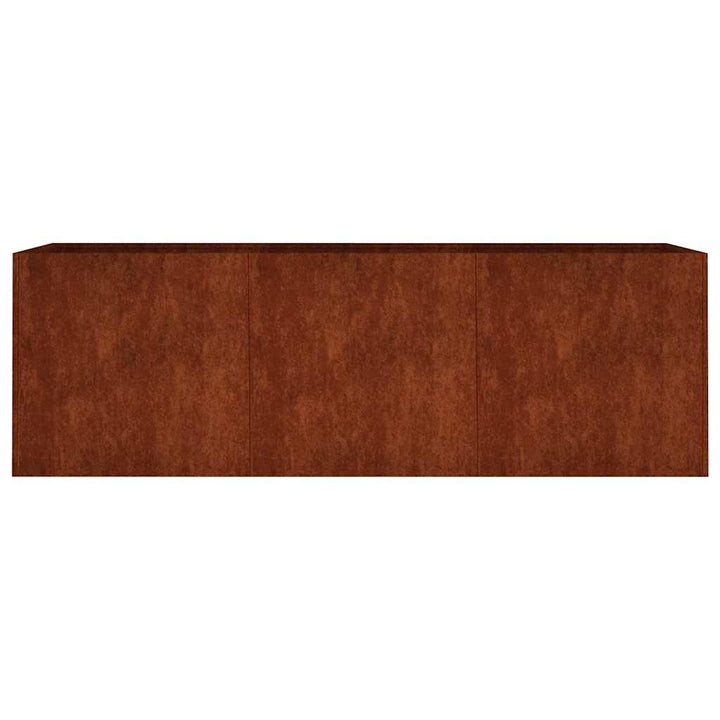 højbed 120x40x40 cm cortenstål