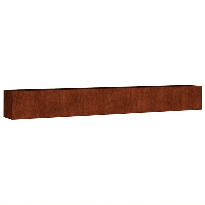 højbed 360x40x40 cm cortenstål