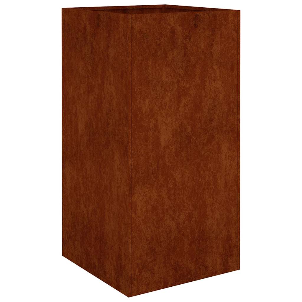 plantekrukke 40x40x80 cm cortenstål