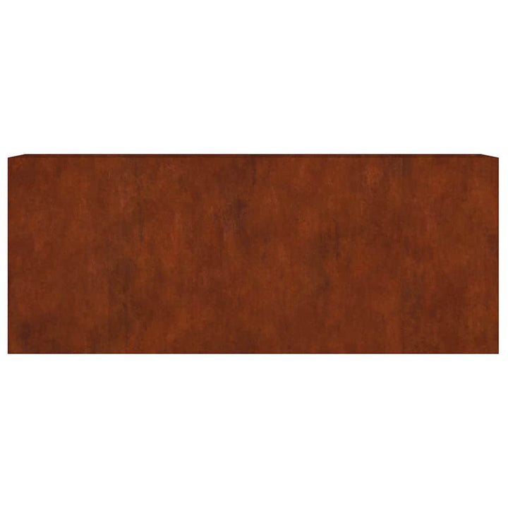 højbed 200x40x80 cm cortenstål