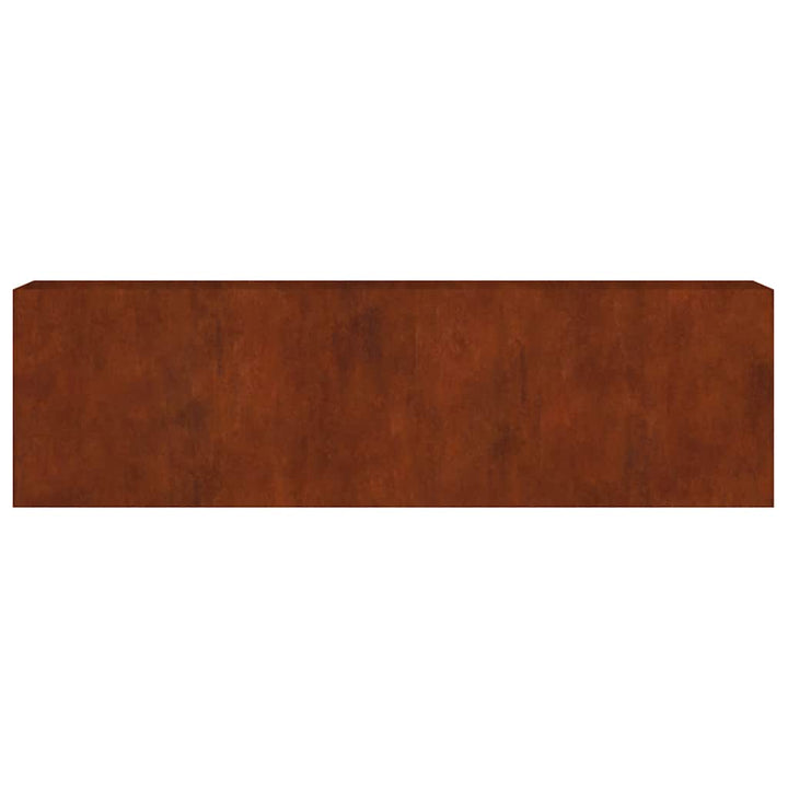 højbed 280x40x80 cm cortenstål