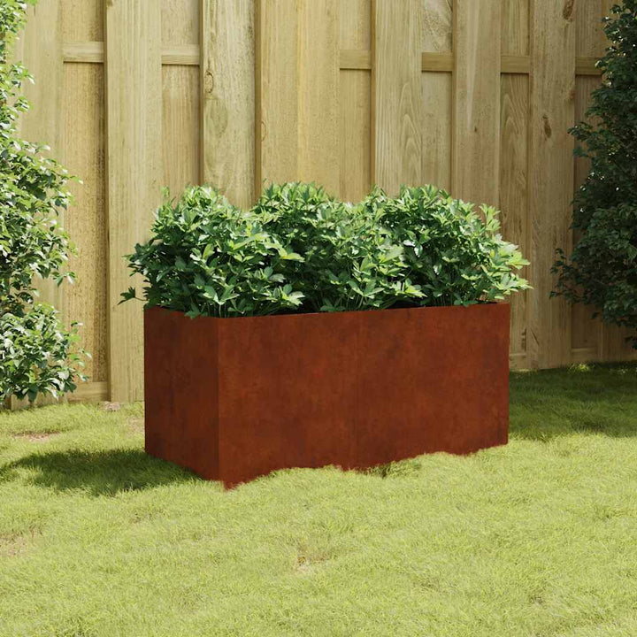 plantekasse 80x40x40 cm cortenstål