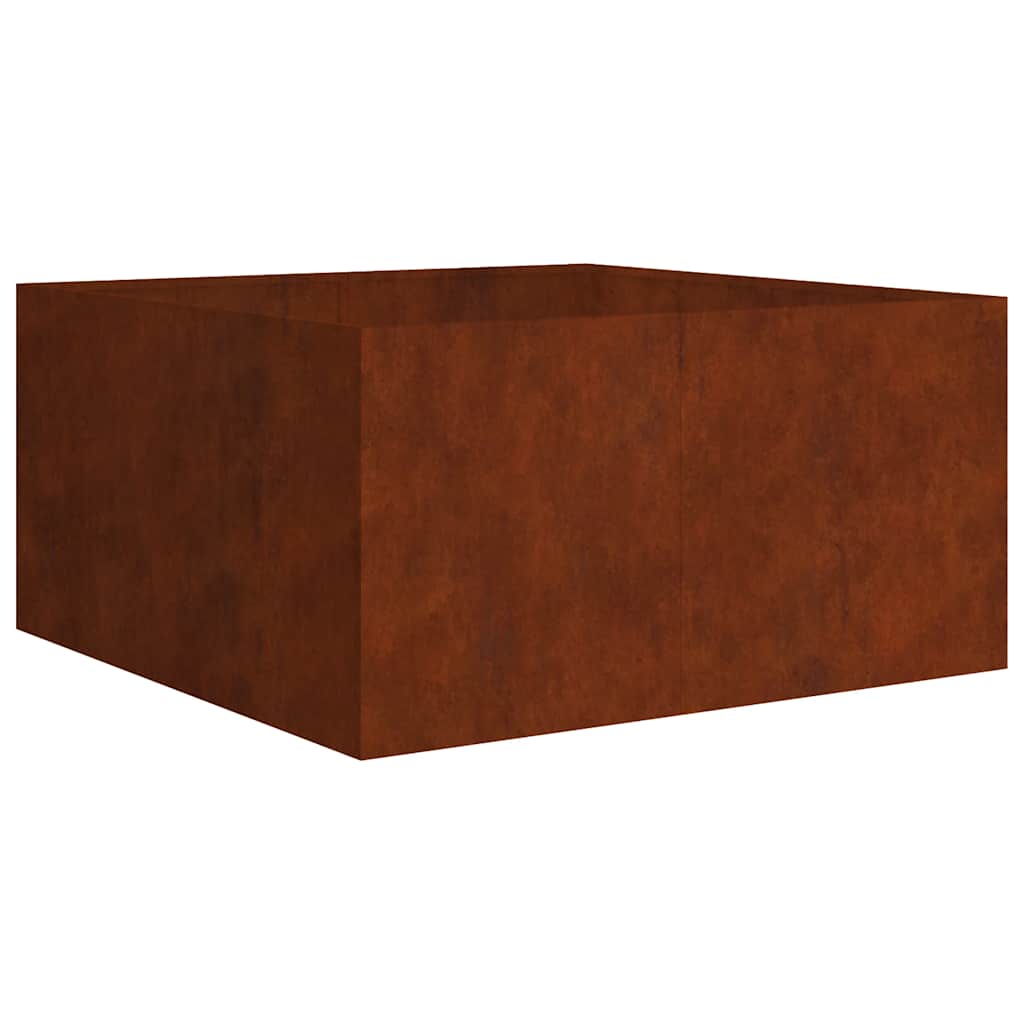 plantekasse 80x80x40 cm cortenstål