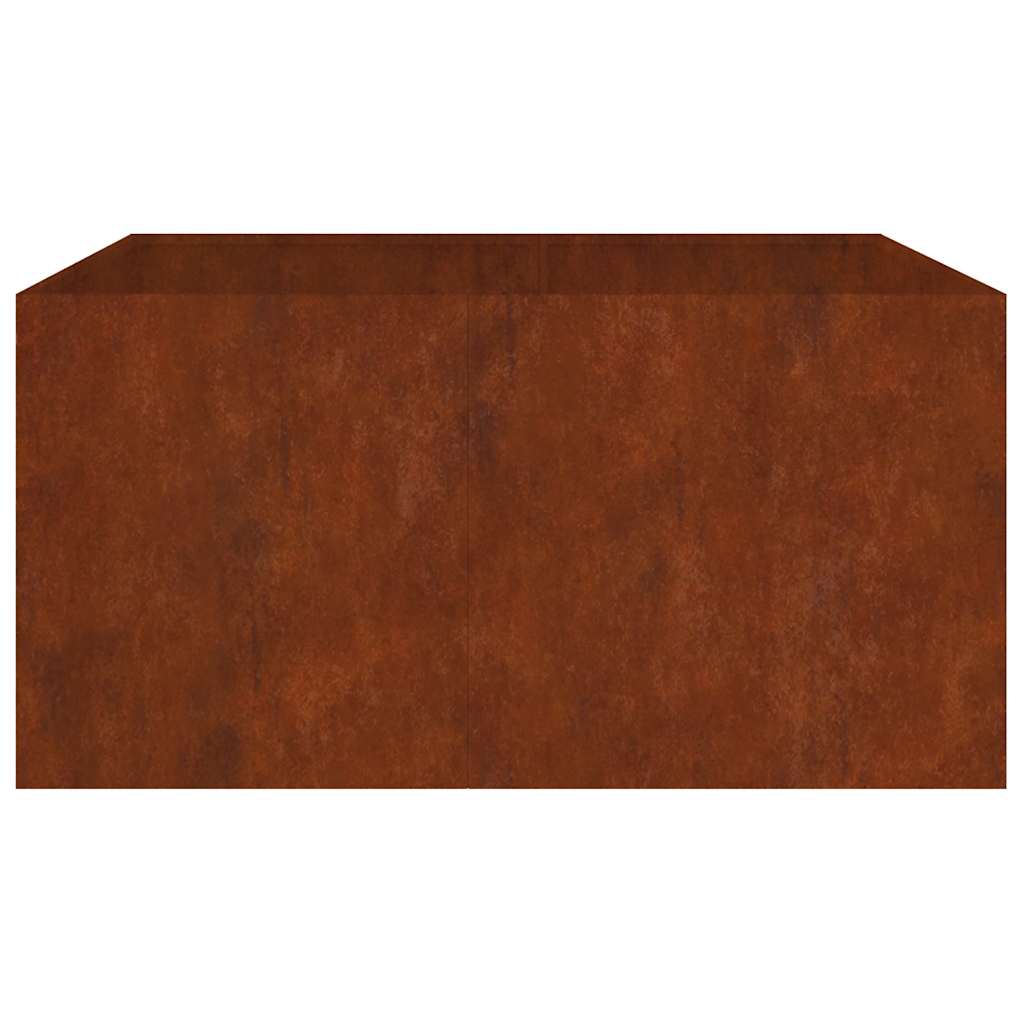 plantekasse 80x80x40 cm cortenstål