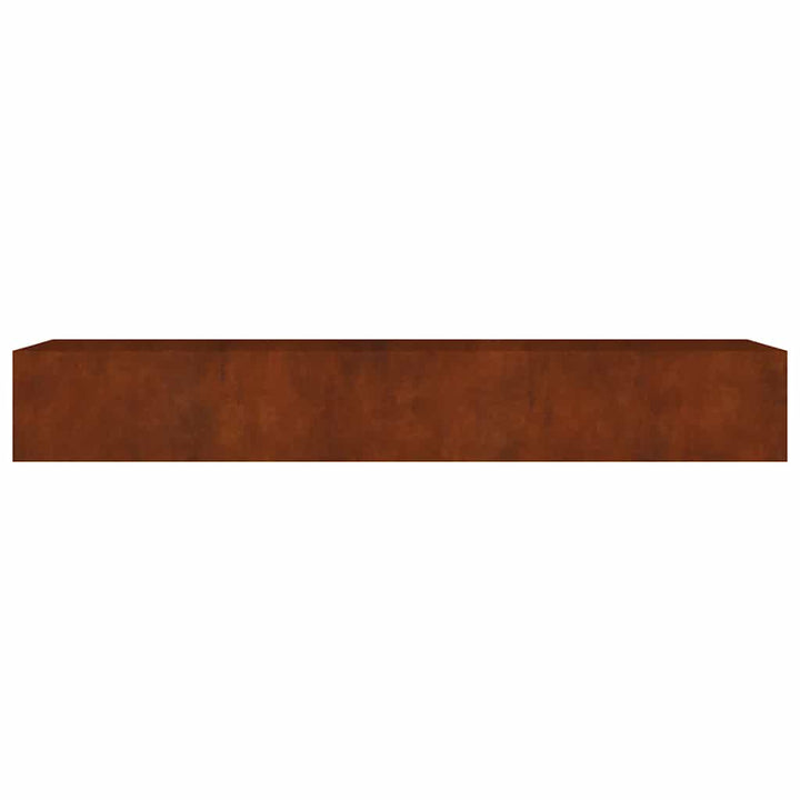 højbed 280x80x40 cm cortenstål