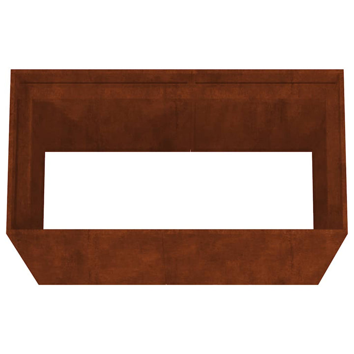 plantekasse 40x80x80 cm cortenstål