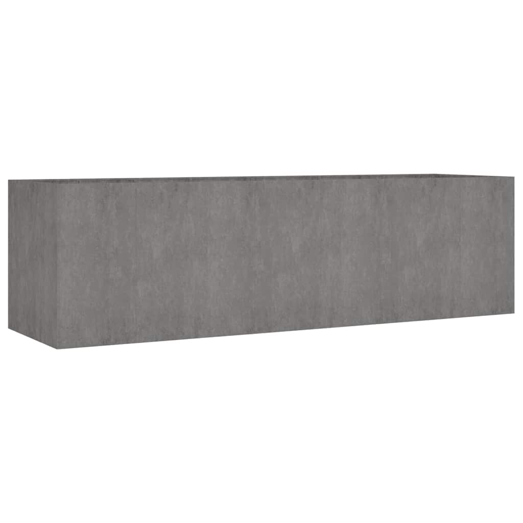 højbed 280x80x80 cm cortenstål