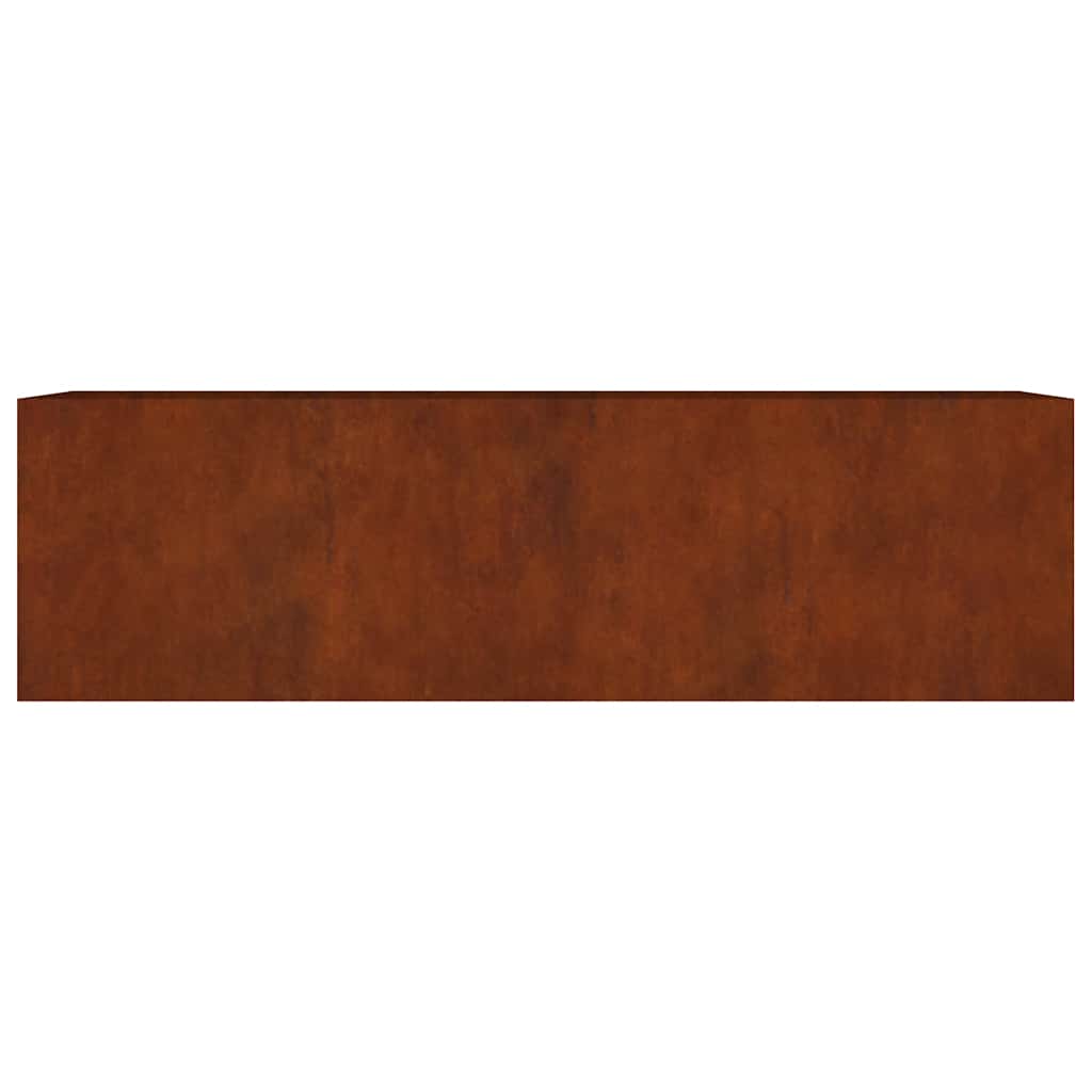 højbed 280x80x80 cm cortenstål