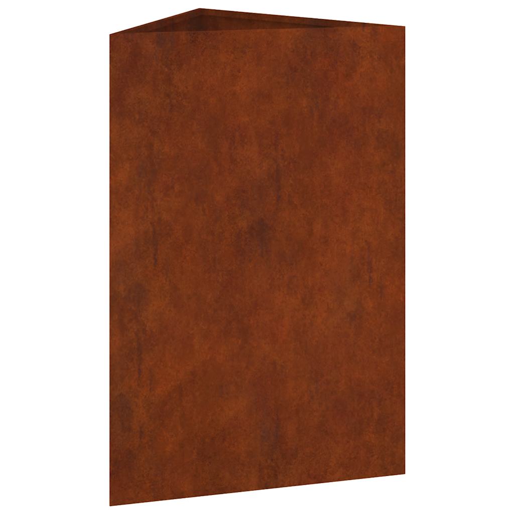 plantekrukke 50x43x75 cm cortenstål
