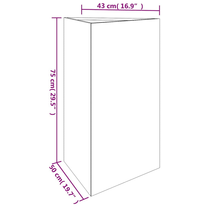 plantekrukke 50x43x75 cm cortenstål