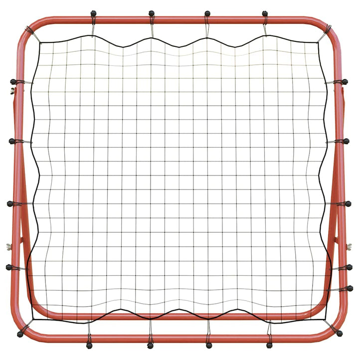 justerbar foodbold-rebounder 96x80x96 cm stål og PE