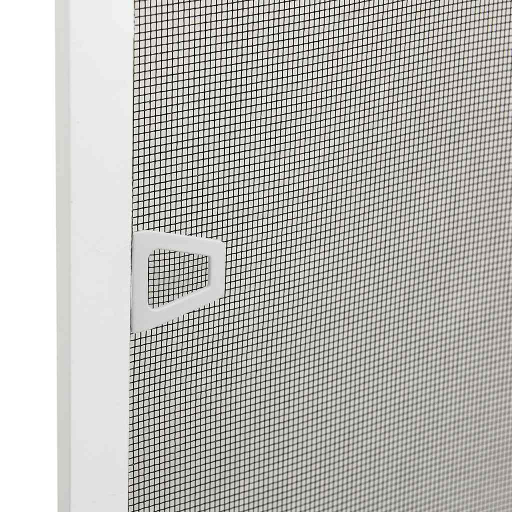 insektnet til vinduer 80x100 cm hvid