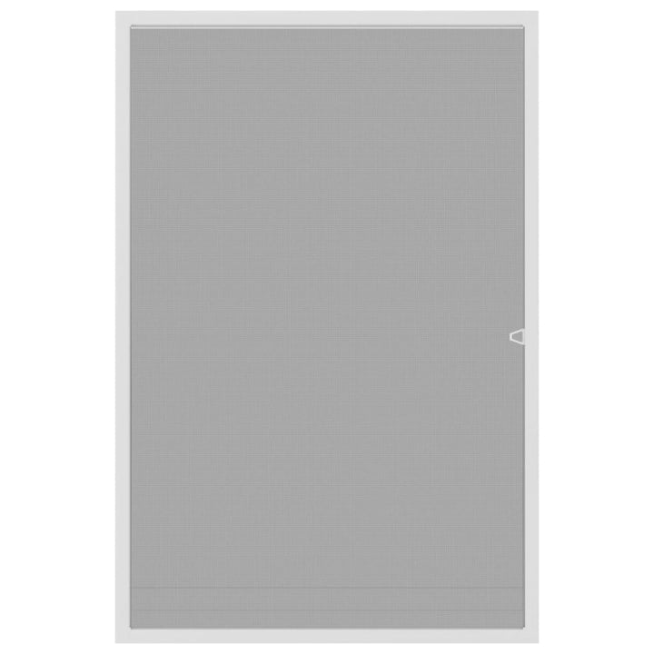 insektnet til vinduer 80x120 cm hvid