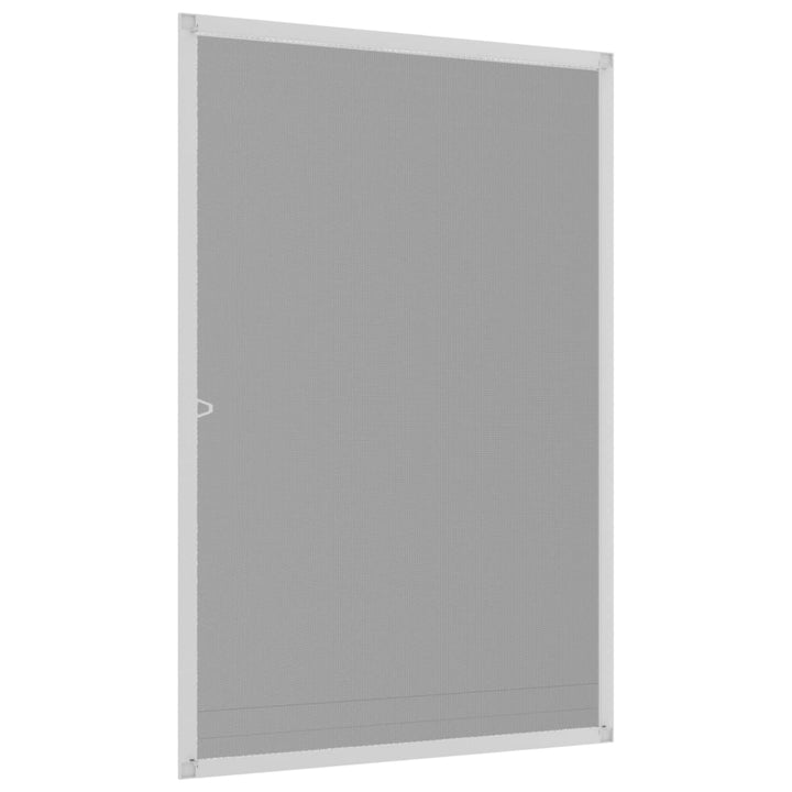 insektnet til vinduer 80x120 cm hvid