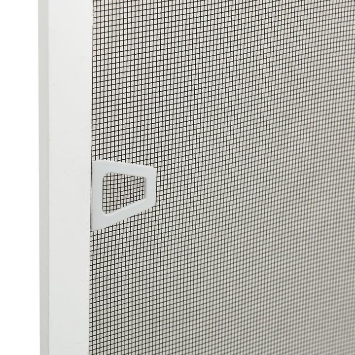 insektnet til vinduer 90x120 cm hvid