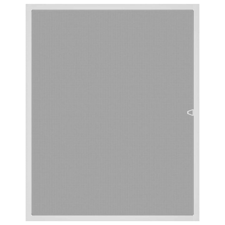 insektnet til vinduer 100x120 cm hvid