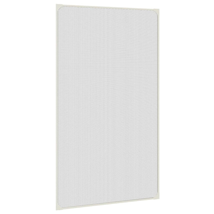 magnetisk insektnet til vinduer 80x140 cm hvid