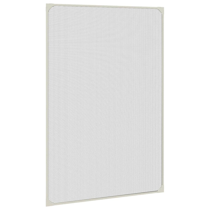 magnetisk insektnet til vinduer 80x120 cm hvid