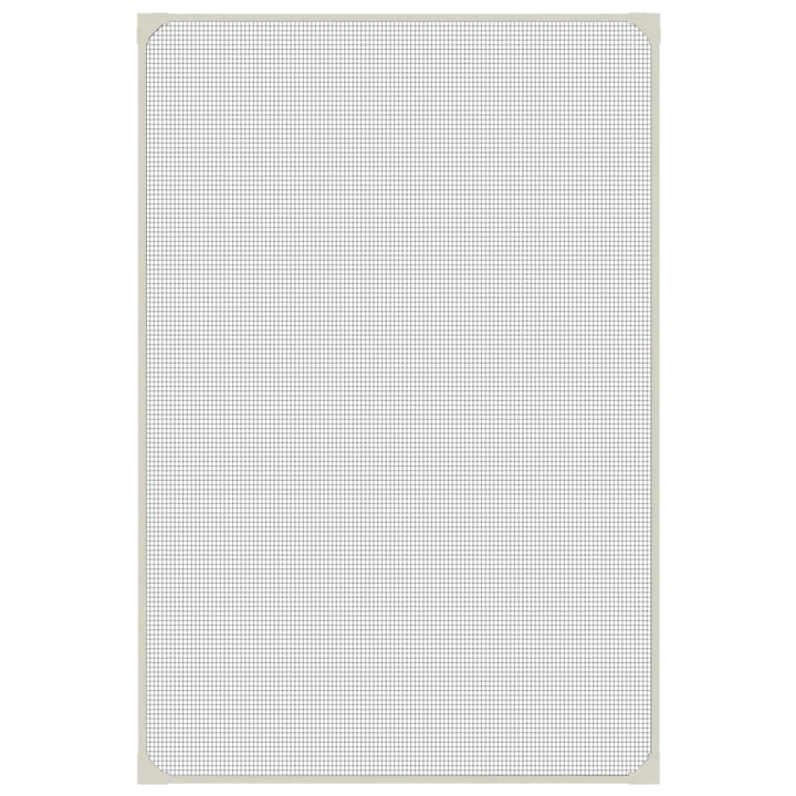 magnetisk insektnet til vinduer 80x120 cm hvid