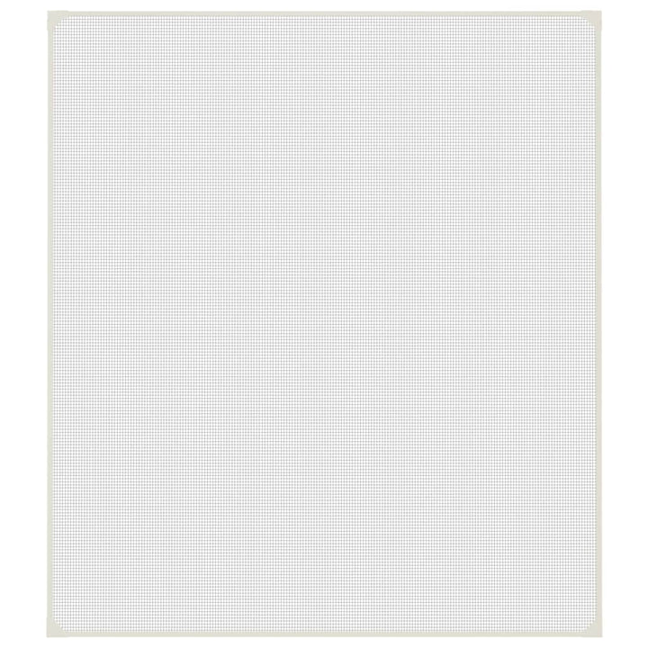 magnetisk insektnet til vinduer 120x140 cm hvid