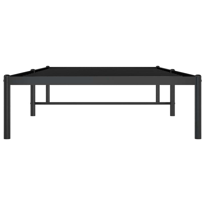 sengeramme 90x200 cm metal sort
