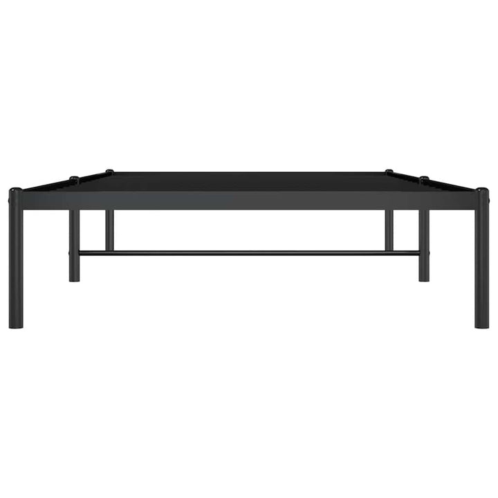 sengeramme 100x190 cm metal sort