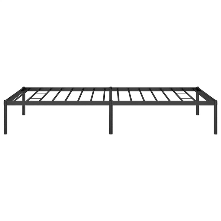 sengeramme 100x190 cm metal sort