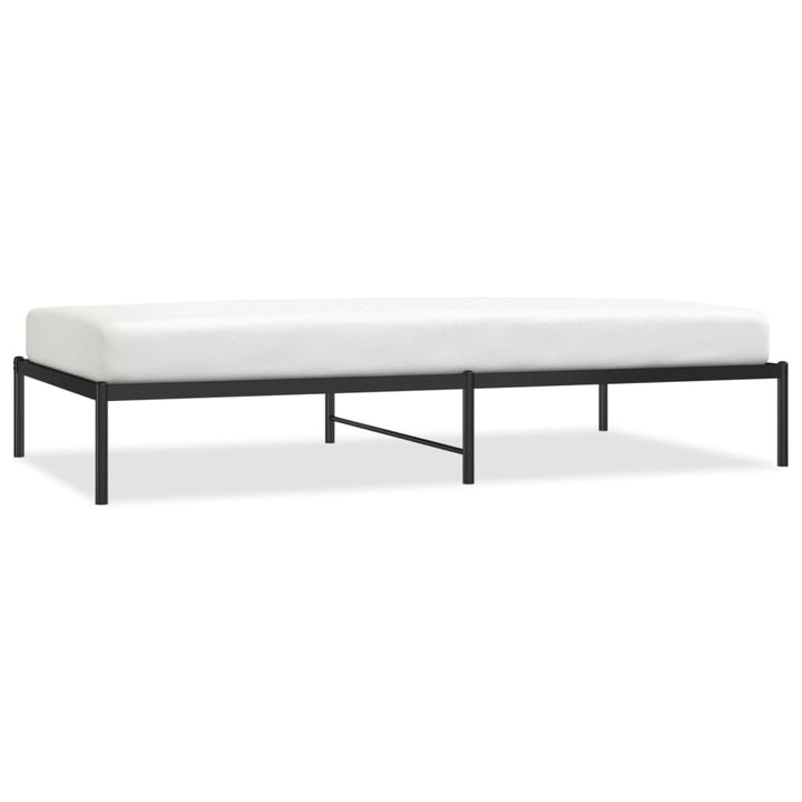 sengeramme 107x203 cm metal sort