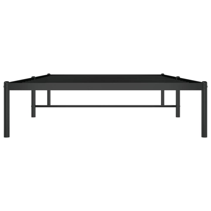 sengeramme 107x203 cm metal sort