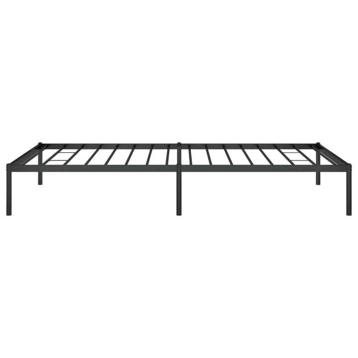 sengeramme 107x203 cm metal sort