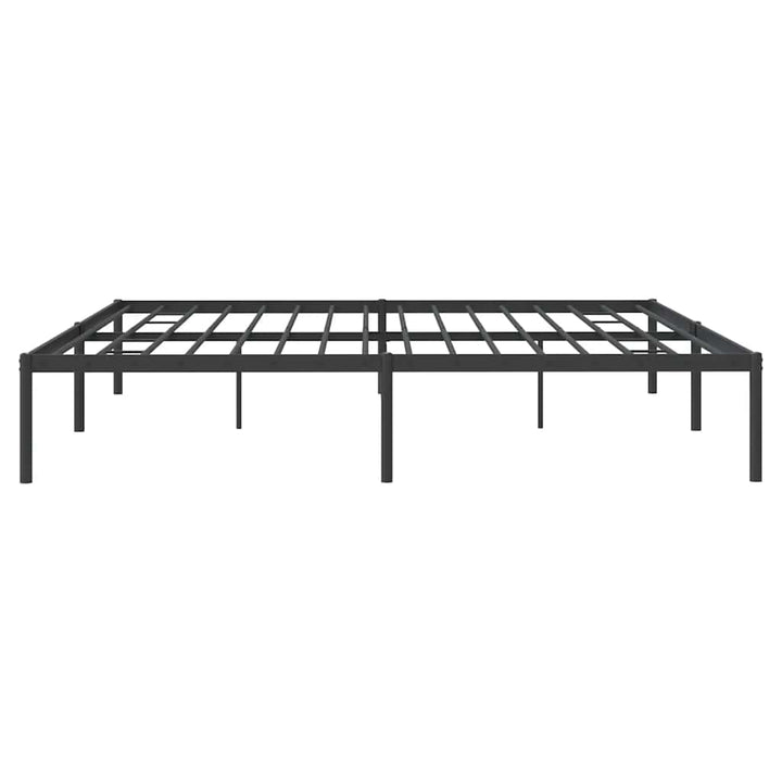 sengeramme 183x213 cm metal sort
