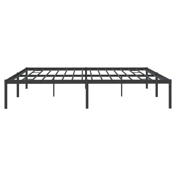 sengeramme 193x203 cm metal sort