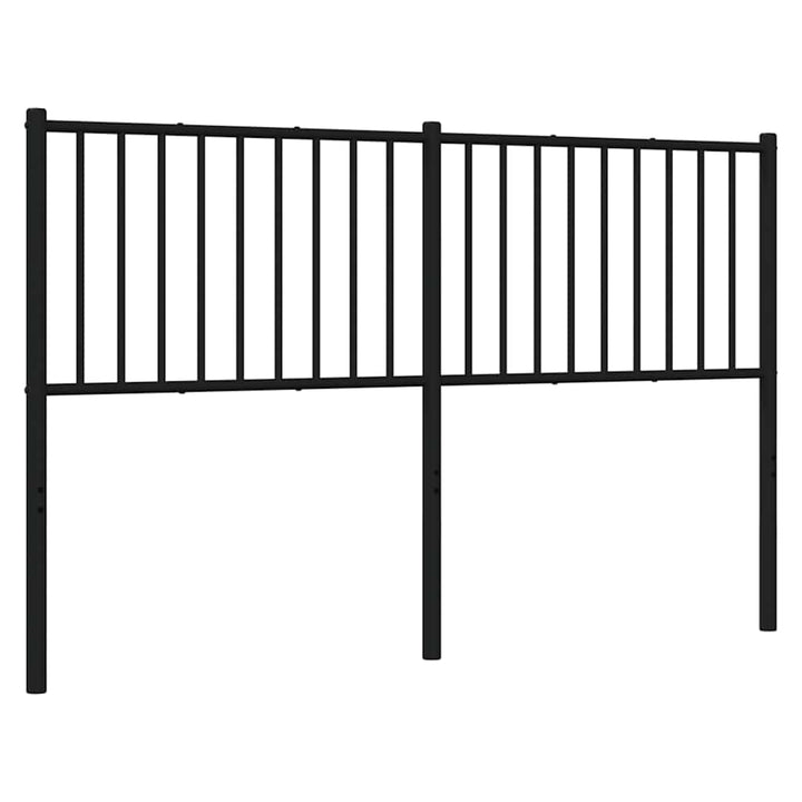 udskiftningsgavl 160 cm metal sort