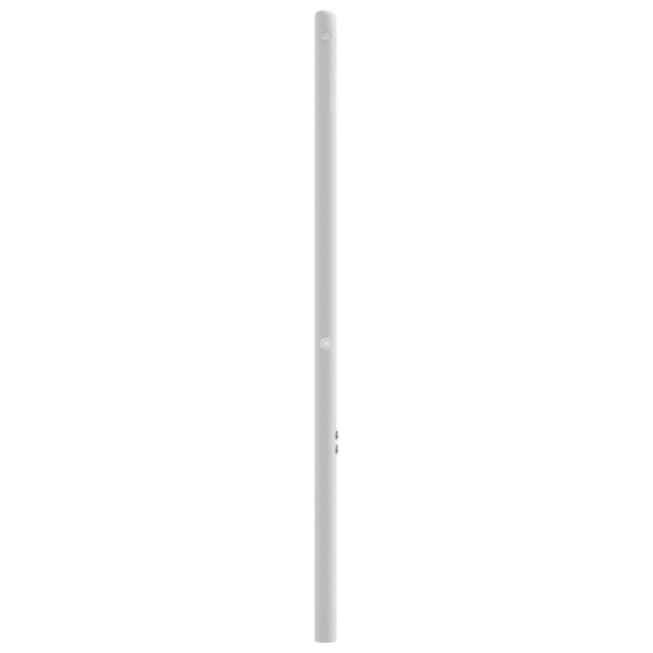 udskiftningsgavl 100 cm metal hvid