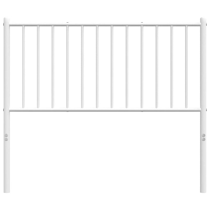 udskiftningsgavl 100 cm metal hvid