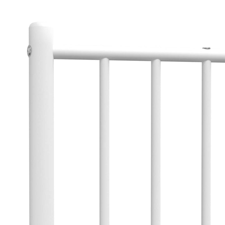 udskiftningsgavl 100 cm metal hvid