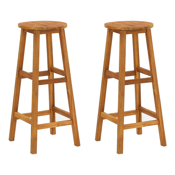 barsæt til haven 3 dele massivt akacietræ