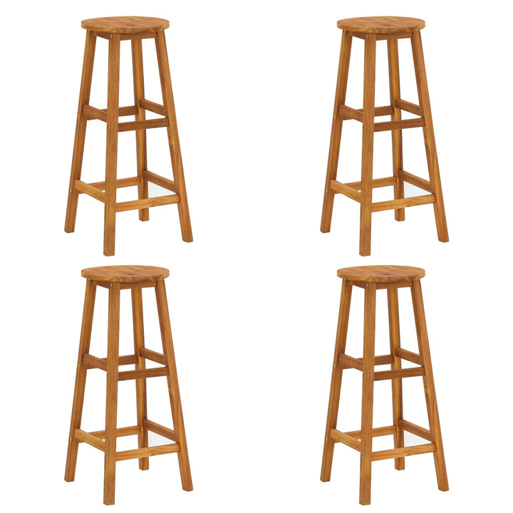 barsæt til haven 5 dele massivt akacietræ