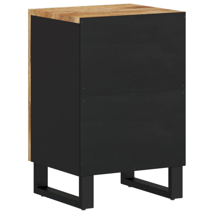 badeværelsesskab 38x33x58 cm massivt mangotræ