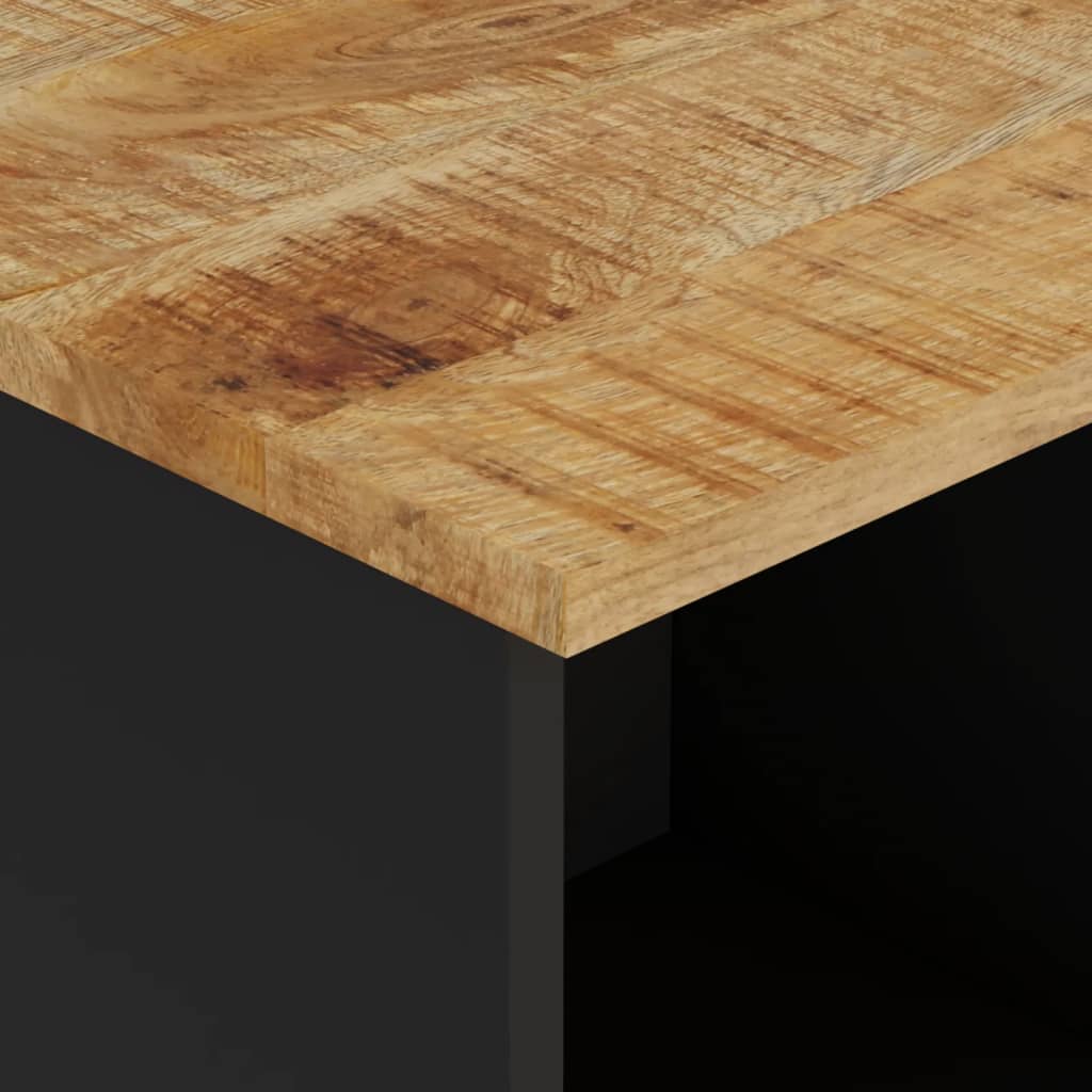 badeværelsesskab 38x33x160 cm massivt mangotræ