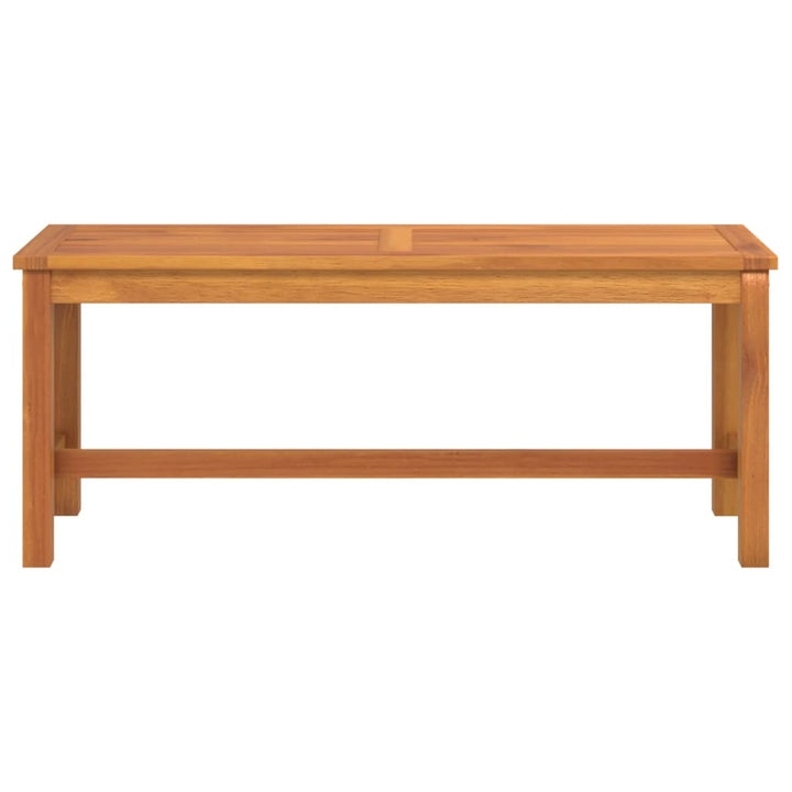 havebænk 110x35x45 cm massivt akacietræ