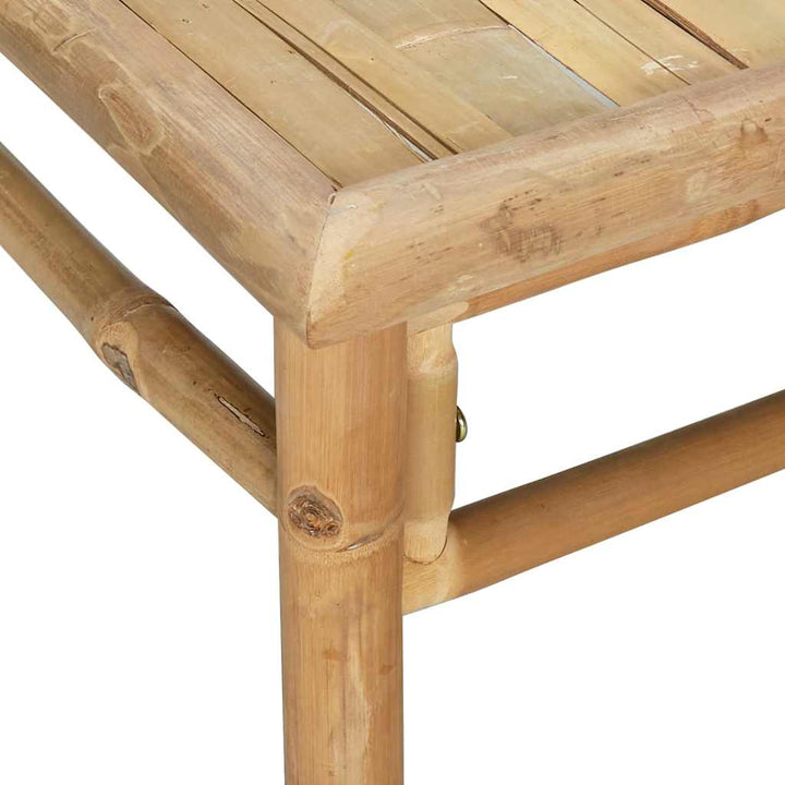 havebord 65x55x30 cm bambus