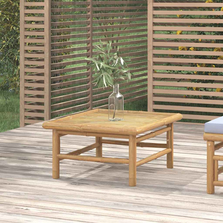 havebord 65x55x30 cm bambus