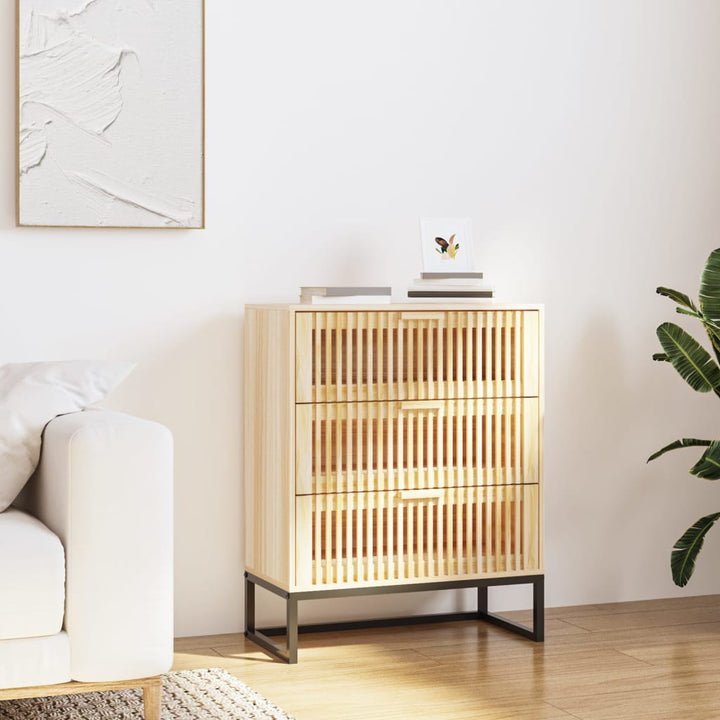 skænk 60x30x75 cm konstrueret træ